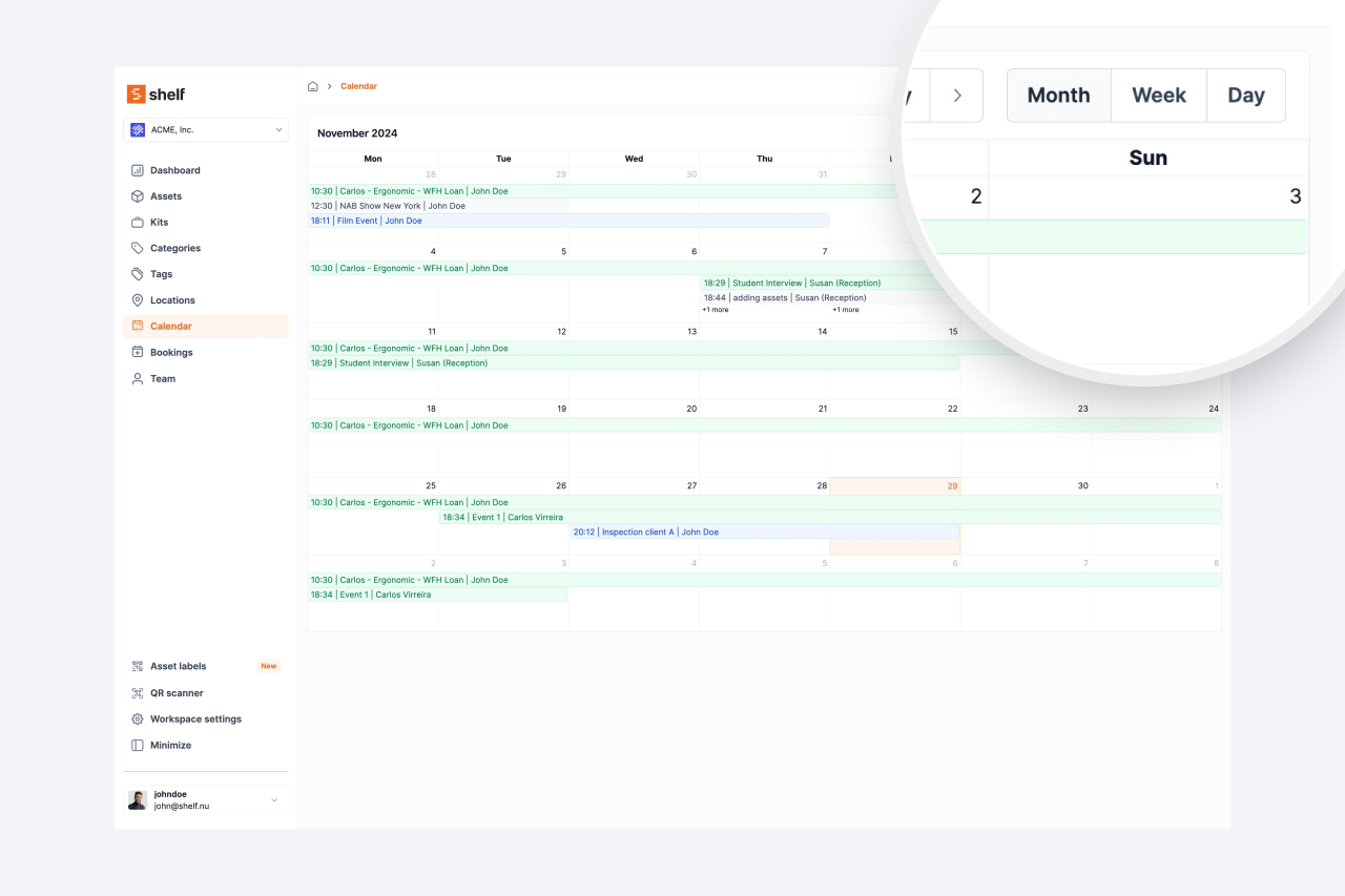 Improved Calendar Views